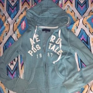 Aeropostale sweat shirt with hood